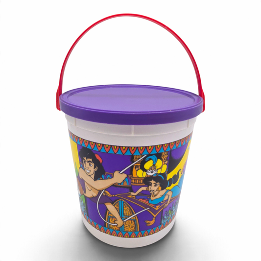 Cubeta McDonald's Happy Meal Vintage 💕 Pre-Loved Segunda Mano Pail Disney Aladdin #56
