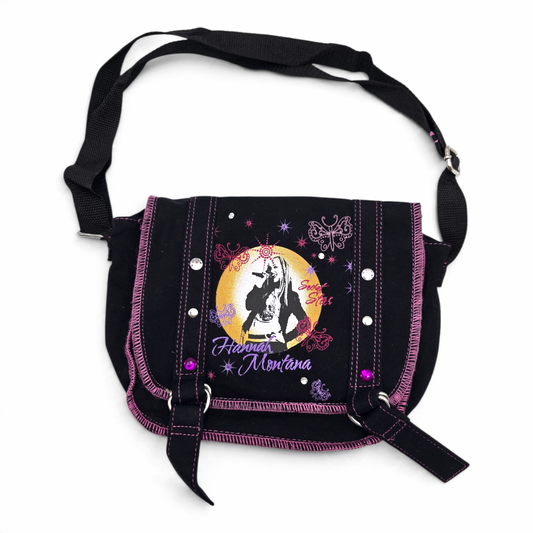 Mini bolsa Crossbody Hannah Montana Vintage Nueva 23x19 cms aprox