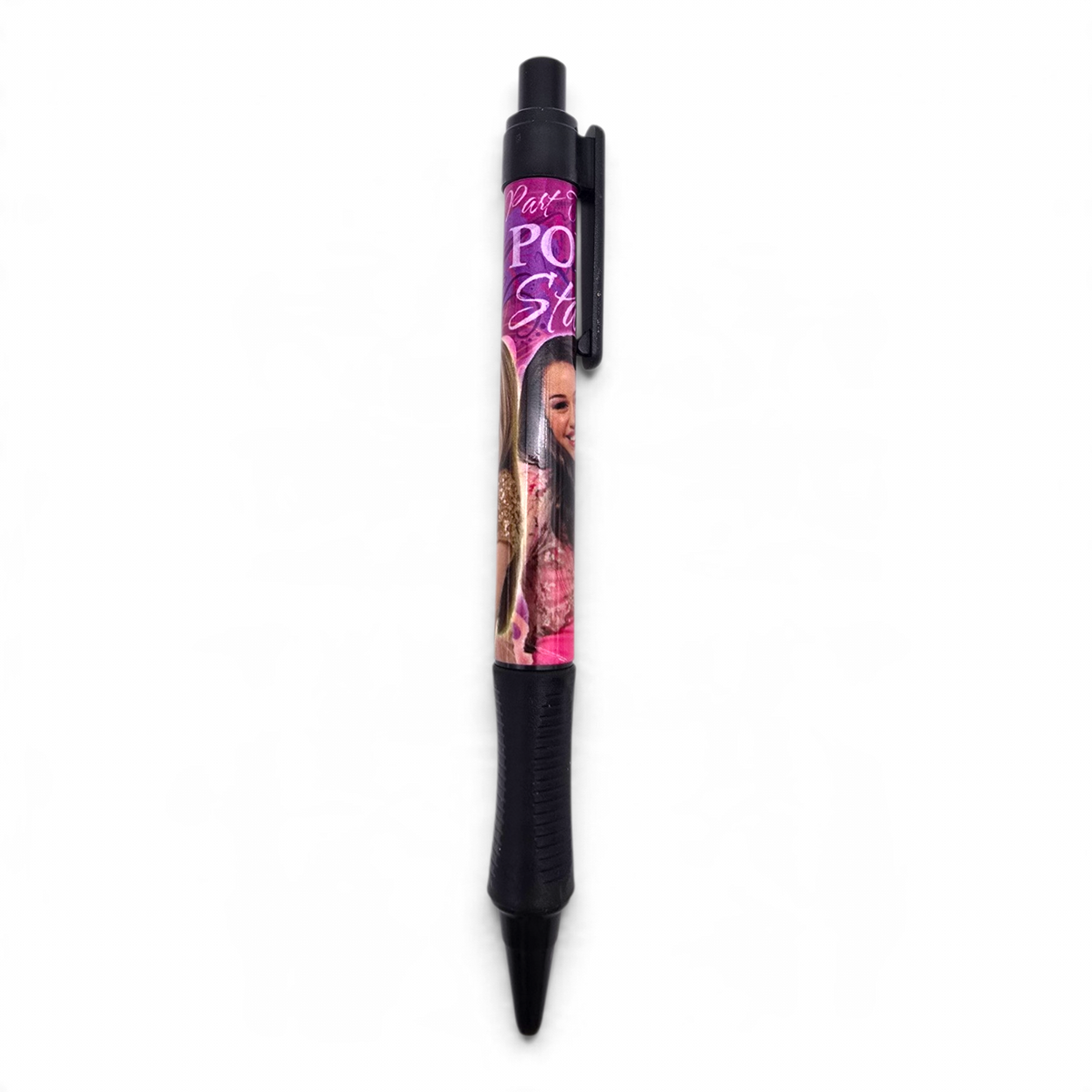 Pluma Hannah Montana Vintage Nueva Rosa (podría no pintar por la edad, se le puede cambiar el cartucho)