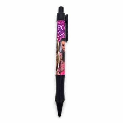 Pluma Hannah Montana Vintage Nueva Rosa (podría no pintar por la edad, se le puede cambiar el cartucho)
