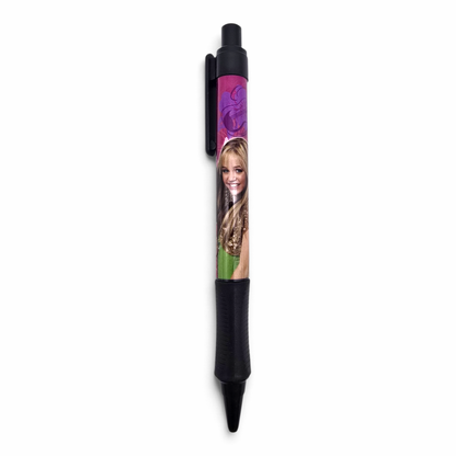 Pluma Hannah Montana Vintage Nueva Rosa (podría no pintar por la edad, se le puede cambiar el cartucho)