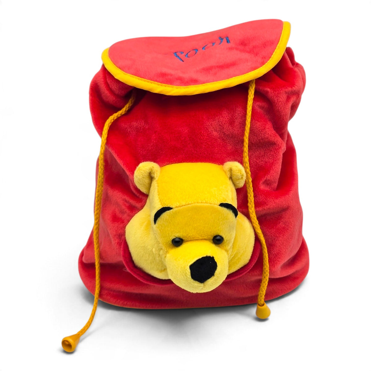 Mini Mochila Backpack de Peluche Winnie Pooh Disney Vintage Nueva 24x20 cms aprox