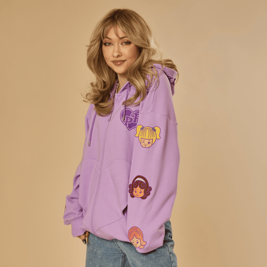 ⚠️PREVENTA IMPORTACIÓN Canadá Cakeworthy Polly Pocket Hoodie Bordada Se enviará aprox 15-20 días habiles después de su compra (a talla true to size)