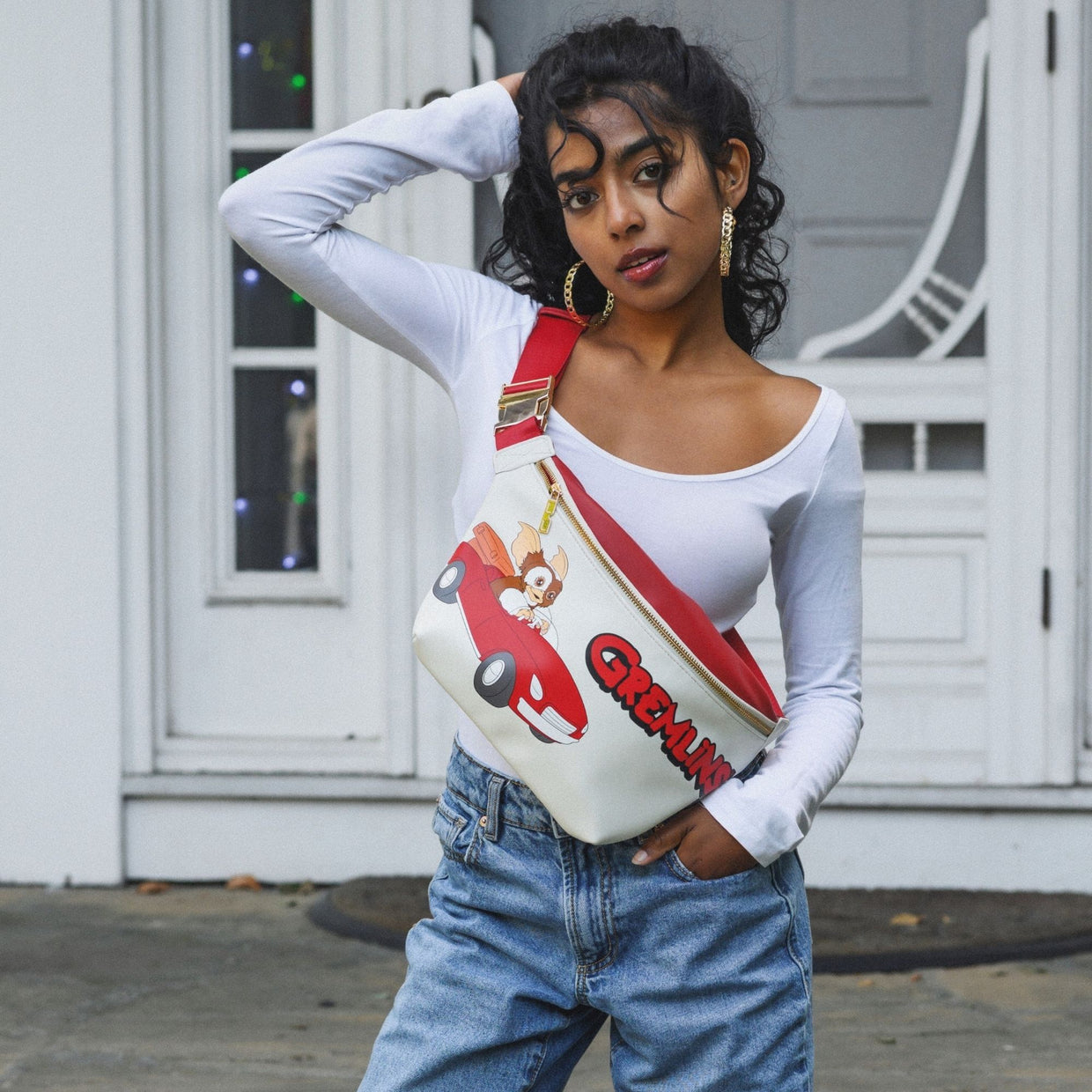 Cakeworthy Gremlins Fanny pack Cangurera bolso cross pecho