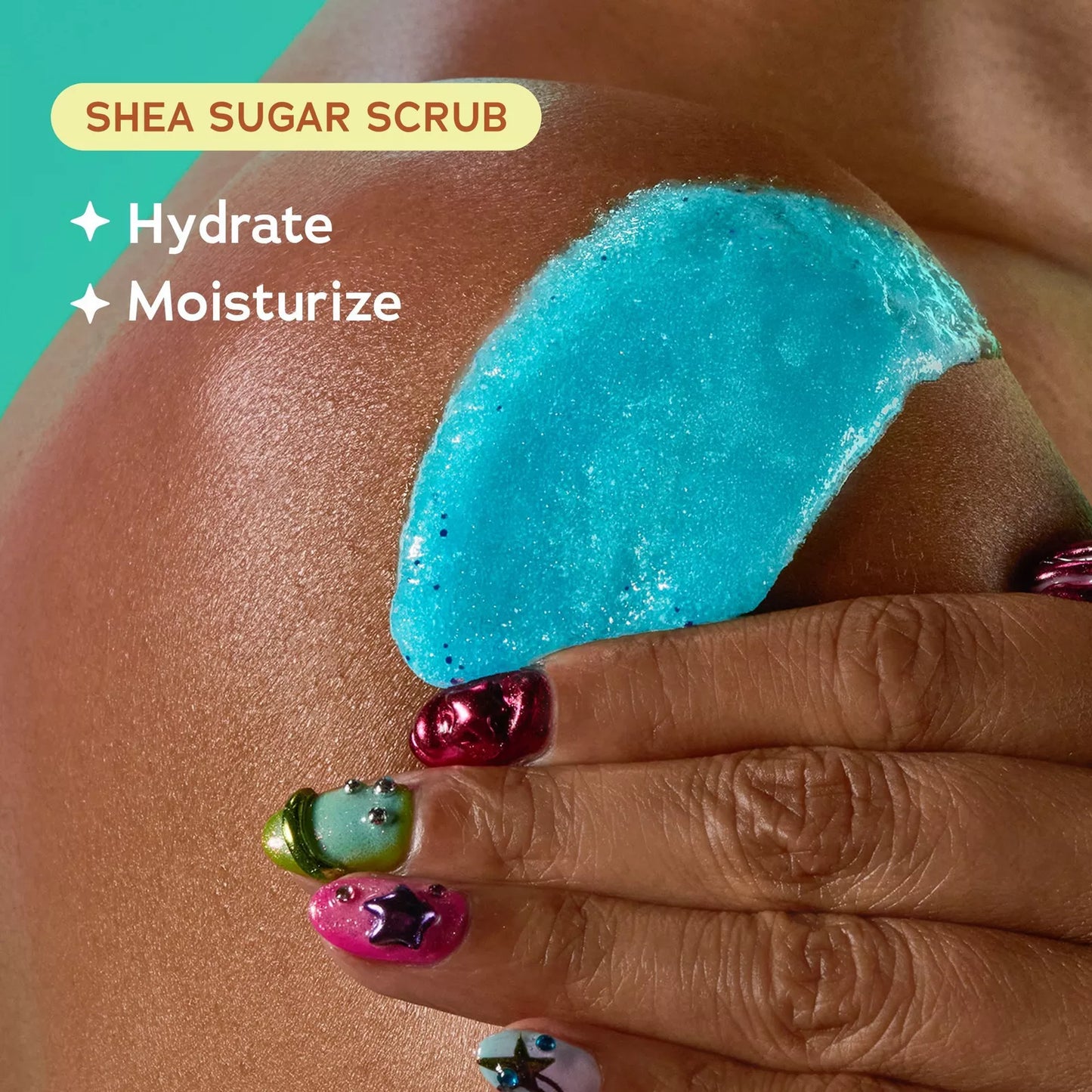 Tree Hut Lisa Frank Body Scrub Ocean Pop Yuzu, sal de Mar, Coco