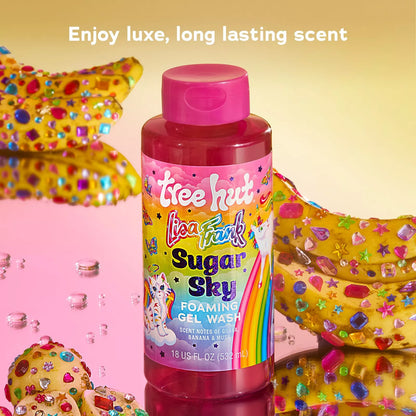 Tree Hut Lisa Frank Body wash Sugar sky Guayaba, plátano, Almizcle