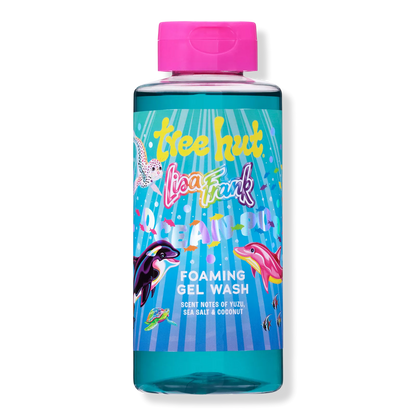 Tree Hut Lisa Frank Body wash Ocean Pop Yuzu, sal de Mar, Coco