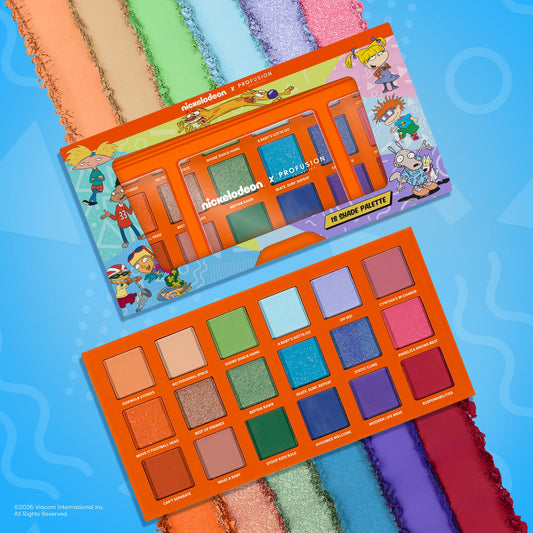 Nickelodeon Nick 90s Paleta de 18 Tonos - modelo
