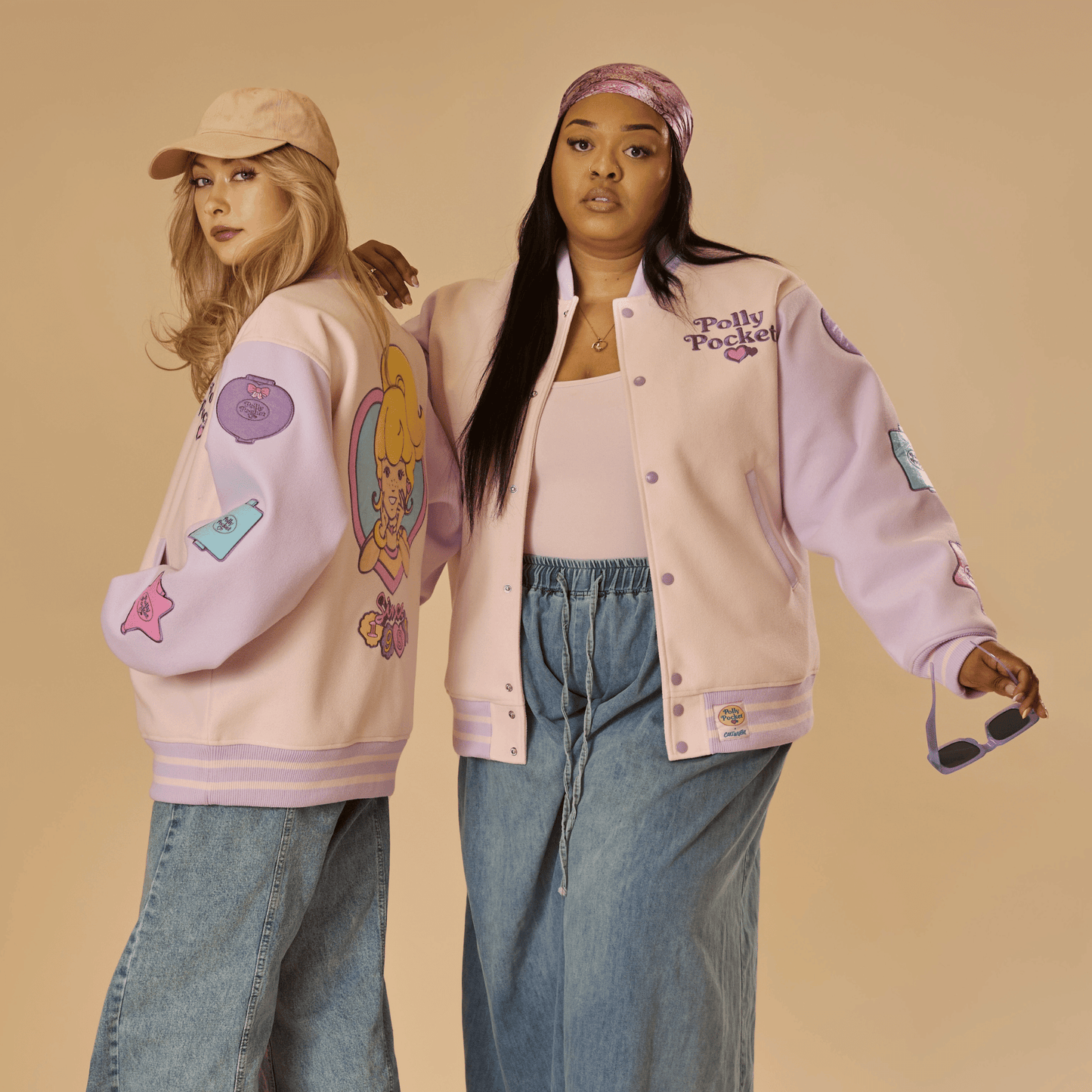 ⚠️PREVENTA IMPORTACIÓN Canadá Cakeworthy Polly Pocket Chamarra estilo varsity vintage Se enviará aprox 15-20 días habiles después de su compra (oversize)