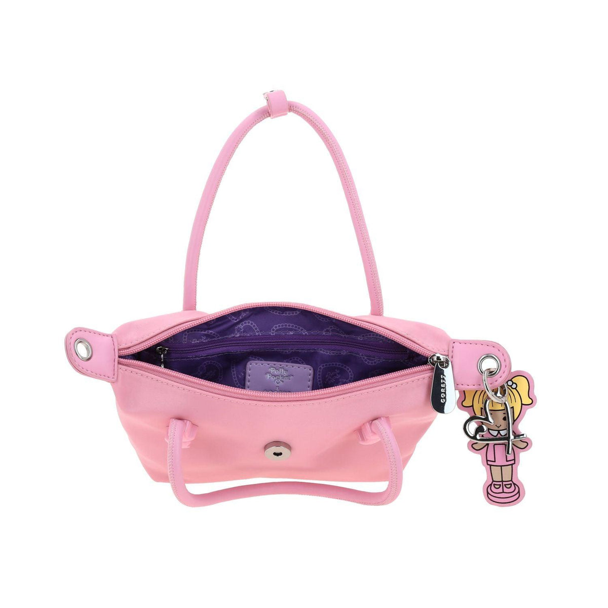 ⚠️ PREVENTA (Se envía 1 semana después de su compra) Polly Pocket Bolso de dama Rosa Polly Pocket by Gorett Eve chica