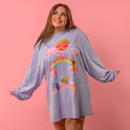 Bluson vestido Strawberry shortcake y Care bears x Cakeworthy Rosita Fresita Osito Cariñositos
