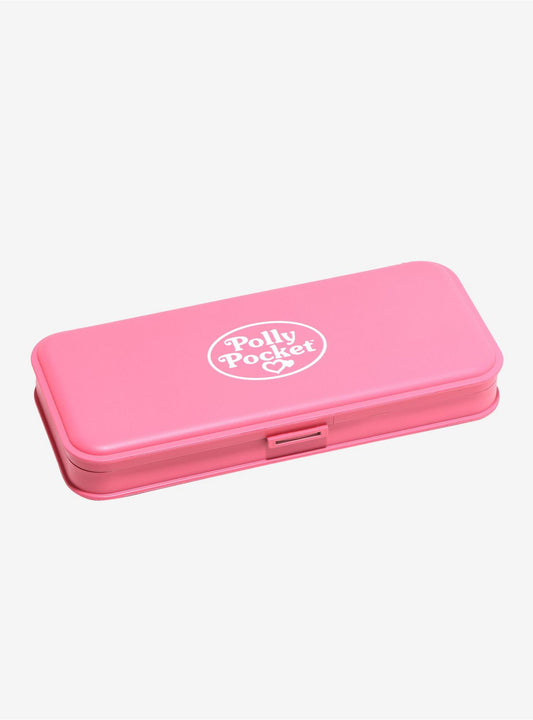 ⚠️PREVENTA IMPORTACIÓN  Estuche Polly Pocket con borradores. Se enviará después del lanzamiento aprox 20-30 días habiles después de su compra (estimamos dentro de la primer quincena de Agosto)