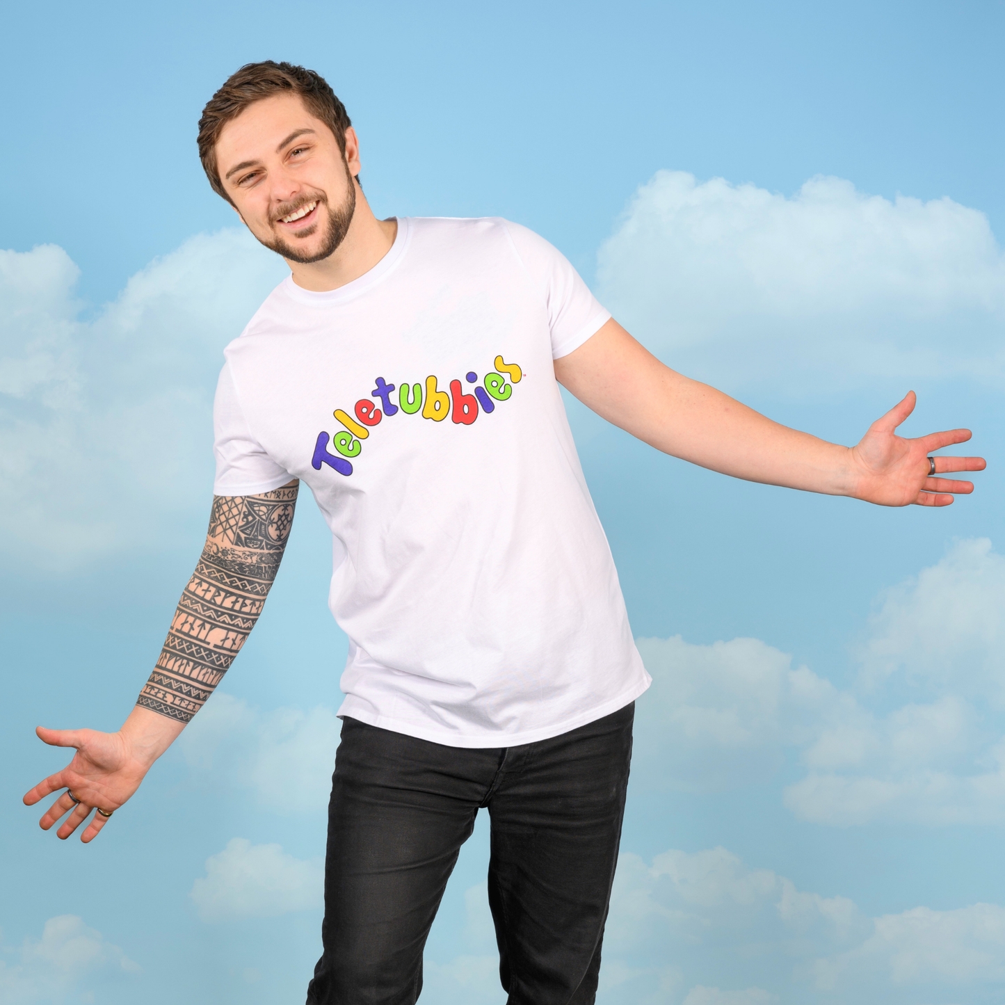 Playera unisex Teletubbies x Cakeworthy