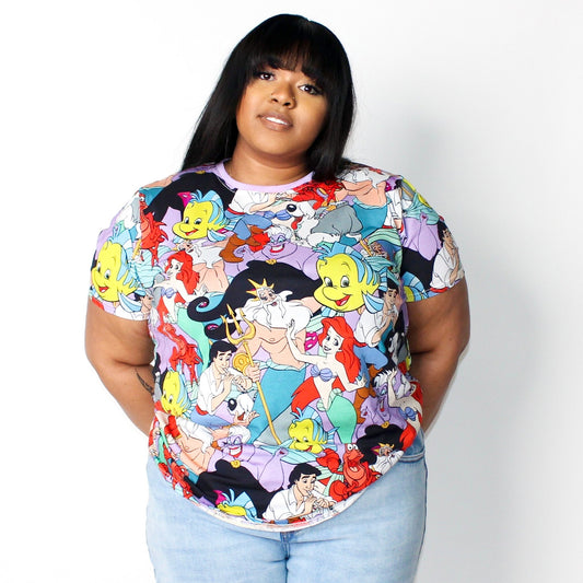 ⚠️PREVENTA IMPORTACIÓN Playera Cakeworthy SIRENITA Se enviará aprox 15-20 días habiles después de su compra (a talla true to size)