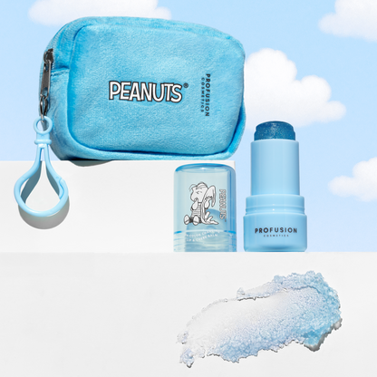 ⚠️ PREVENTA Maquillaje Snoopy Peanuts 75 aniversario balm qué mabia de color con estuchito