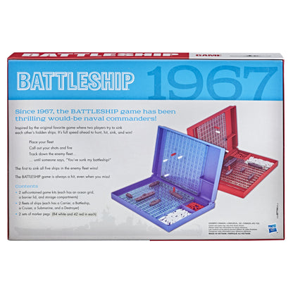 Juego de Mesa Battleship Retro Series Edición 1967 Hasbro