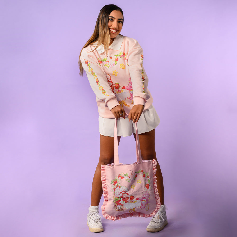 Tote Bag Strawberry Shortcake y Care bears x Cakeworthy