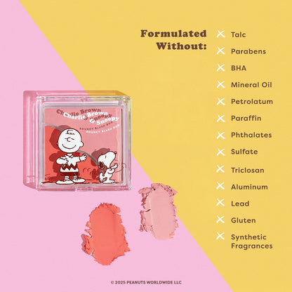 ⚠️ PREVENTA Maquillaje Snoopy Peanuts 75 aniversario blush duo