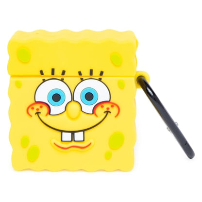 Case Airpods Gen 1 y 2 Bob esponja Earbuds funda audífonos