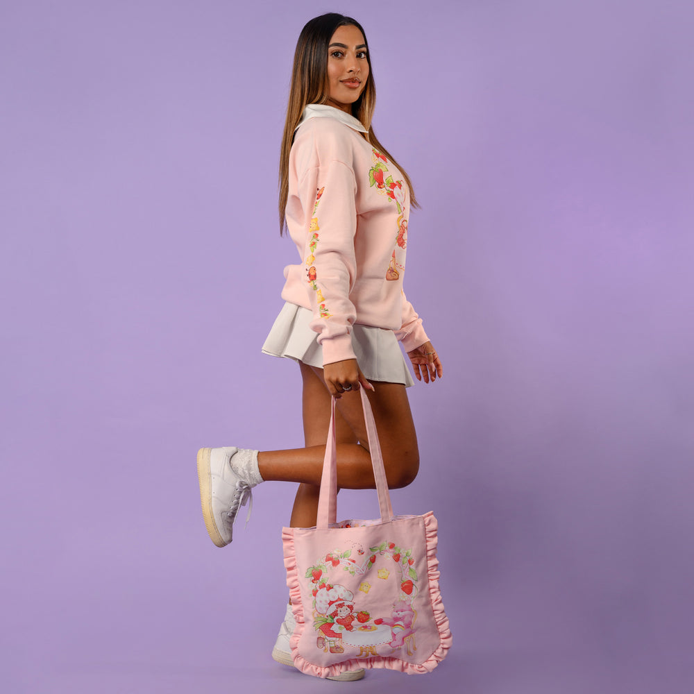Tote Bag Strawberry Shortcake y Care bears x Cakeworthy