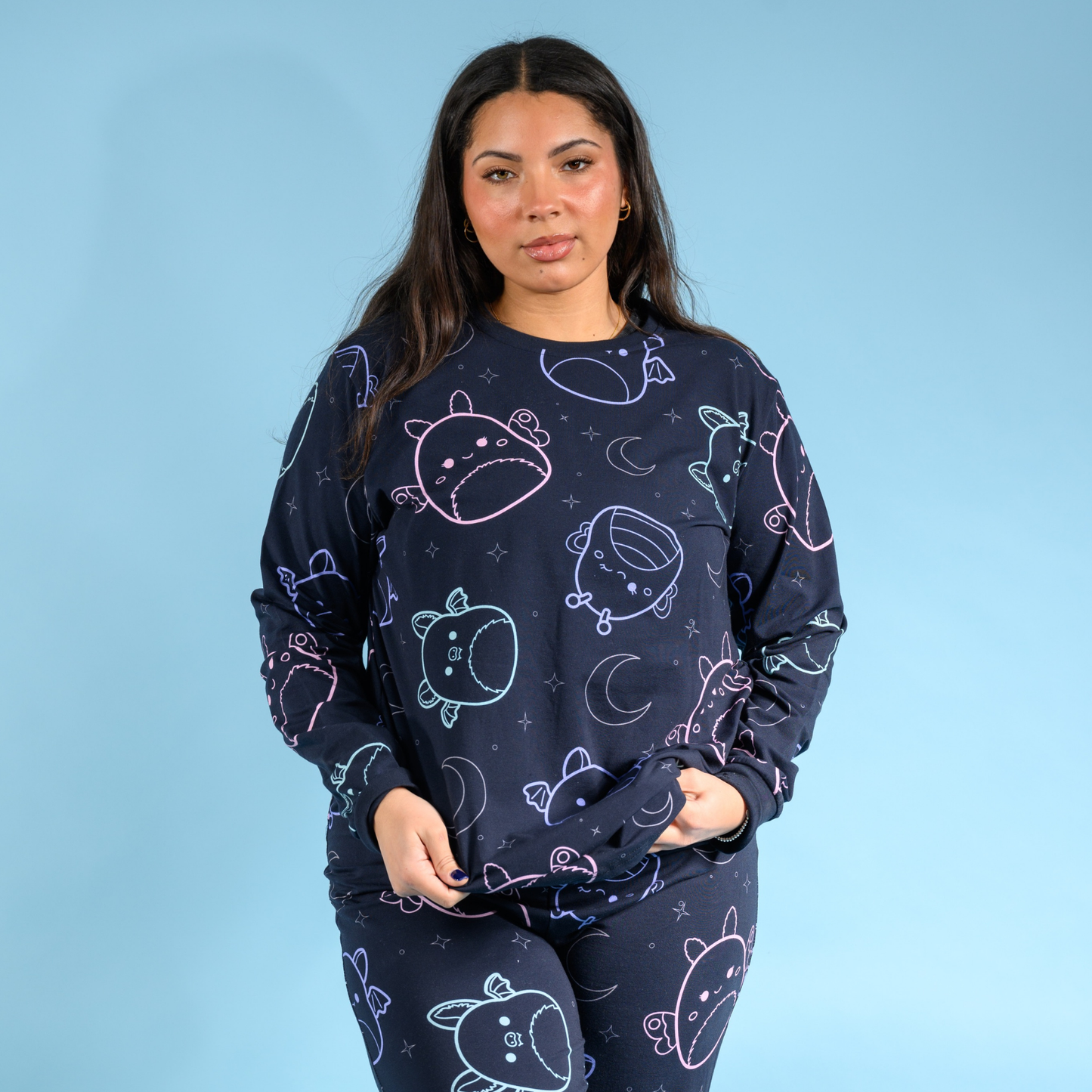 Pijama unisex de 2 piezas Squishmallows x Cakeworthy