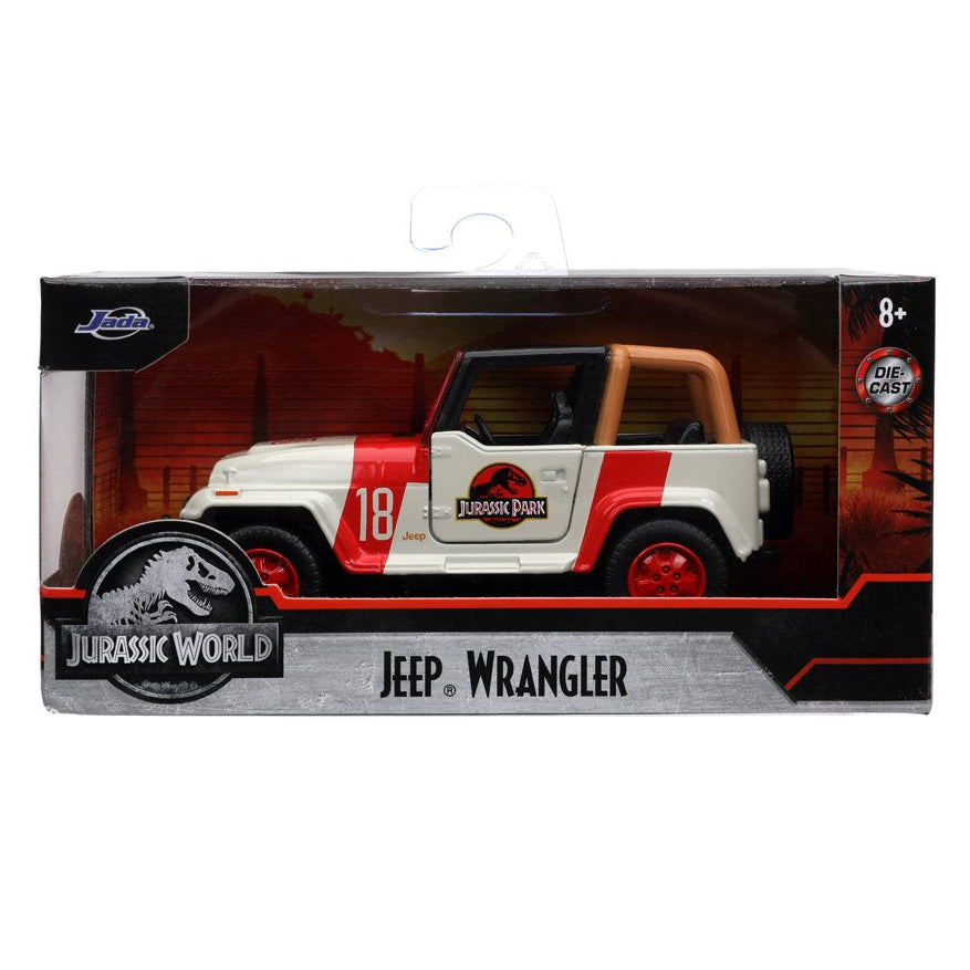 Jada Diecast Escala 1:32 Jurassic Park Jeep