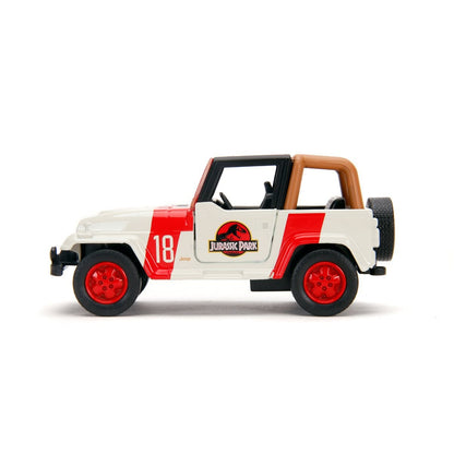 Jada Diecast Escala 1:32 Jurassic Park Jeep