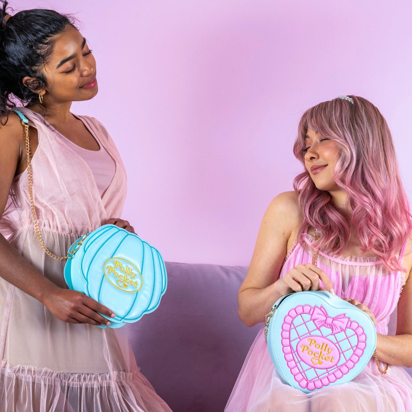 Bolsa Crossbody Polly Pocket Shell x Cakeworthy ENVÍO GRATIS