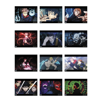 Libro de 12 posters Jujutsu kaisen tamaño carta