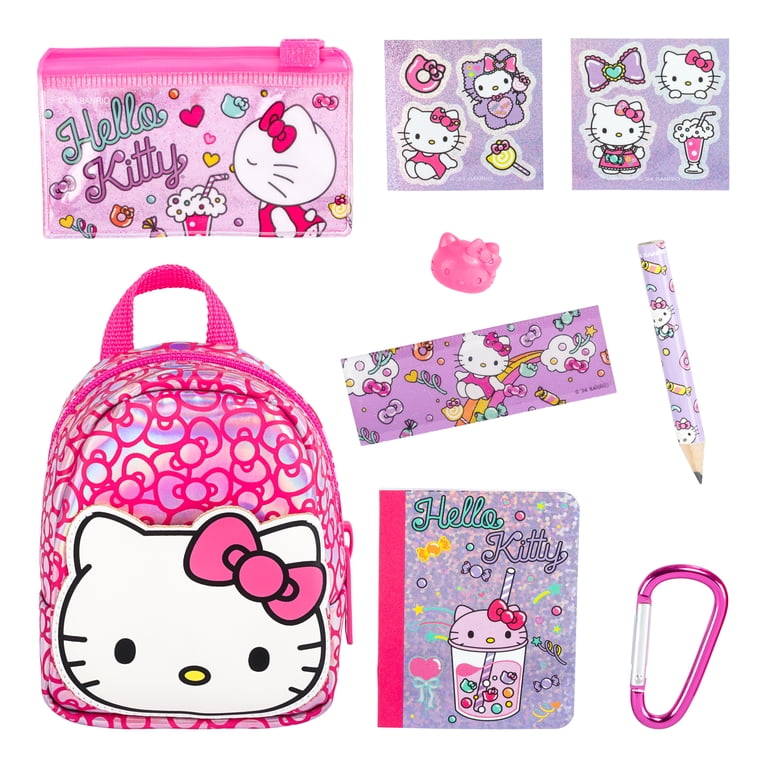Real Littles Backpacks Hello Kitty and Friends - Hello Kitty - Mochila Miniatura 9 cm