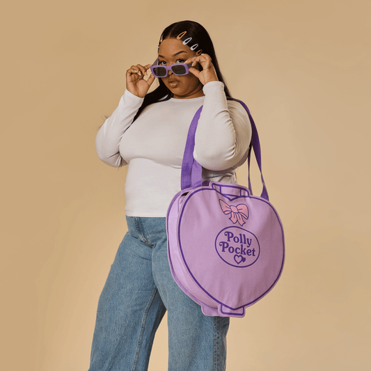 ⚠️PREVENTA IMPORTACIÓN Canadá Cakeworthy Polly Pocket Oversized Tote Bag Se enviará aprox 15-20 días habiles después de su compra