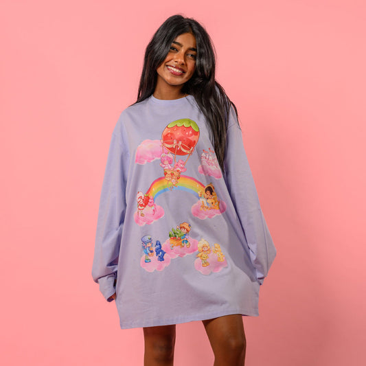 Bluson vestido Strawberry shortcake y Care bears x Cakeworthy Rosita Fresita Osito Cariñositos