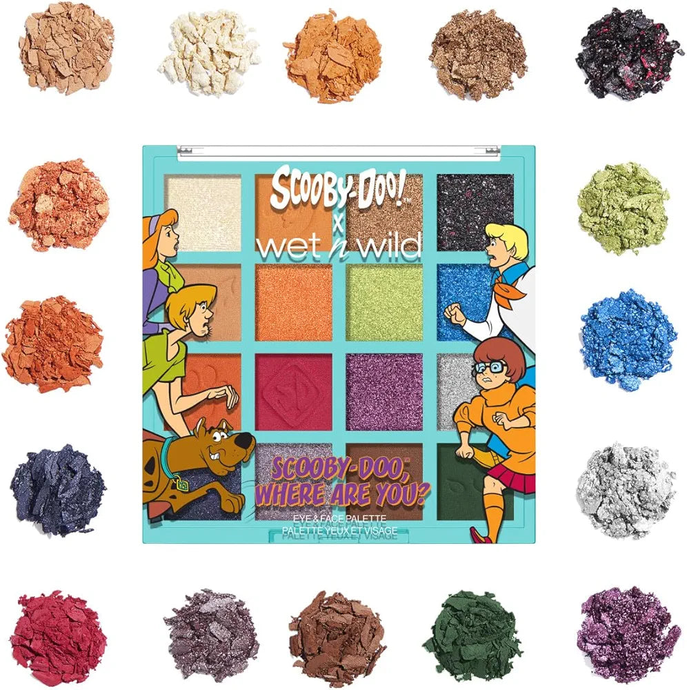 Paleta de sombras Scooby Doo x Wet n Wild