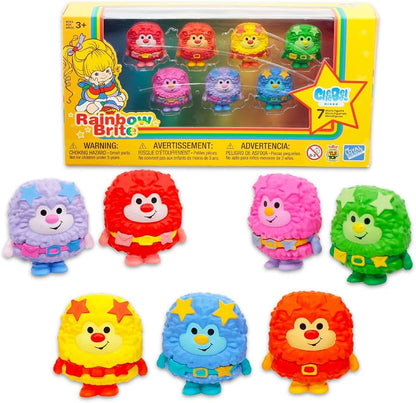 Rainbow Brite - Set Coleccionable de 7 Sprites Cheebee (3.2 cm)