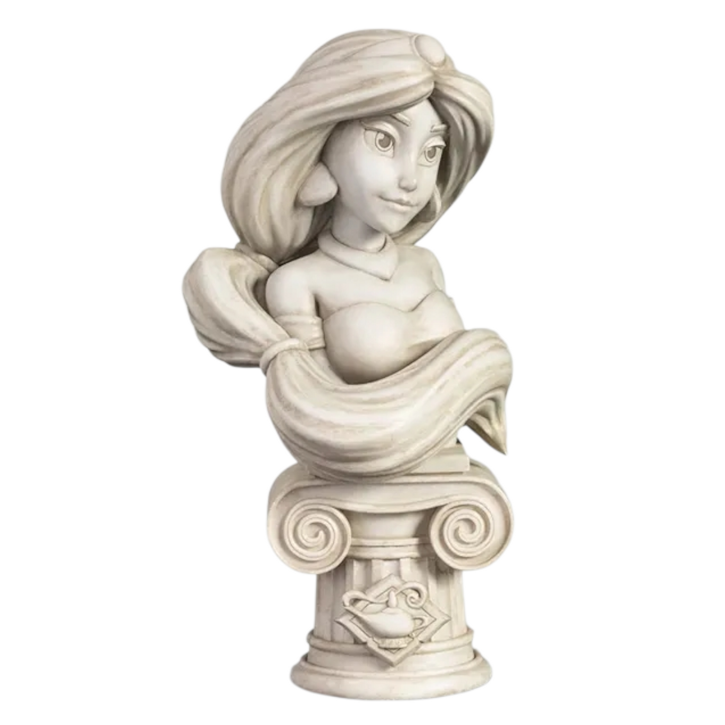 Busto Beast Kingdom Plástico Jasmine Aladdin