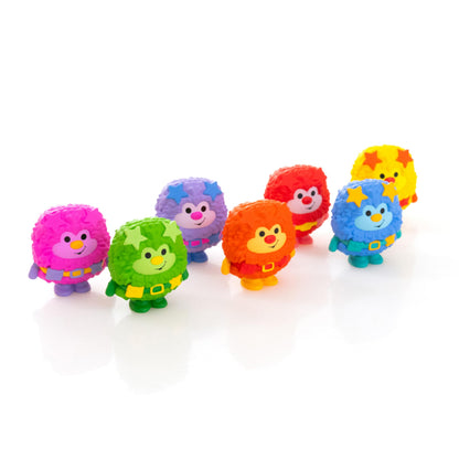 Rainbow Brite - Set Coleccionable de 7 Sprites Cheebee (3.2 cm)