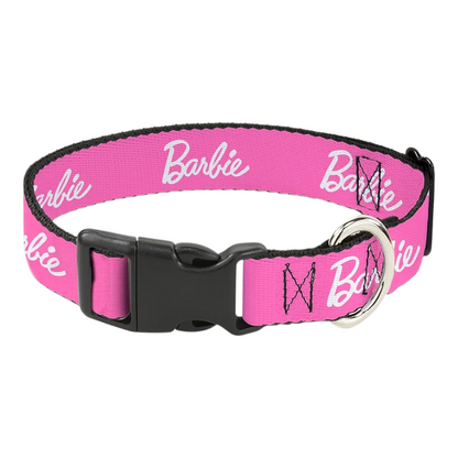 Collar y Correa Para Mascota Barbie Buckle Down Mediano