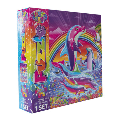 Rompecabezas Lisa Frank Delfin