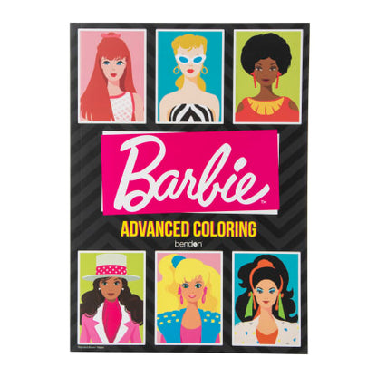 Libro para colorear Barbie Retro