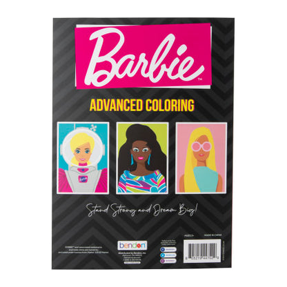 Libro para colorear Barbie Retro