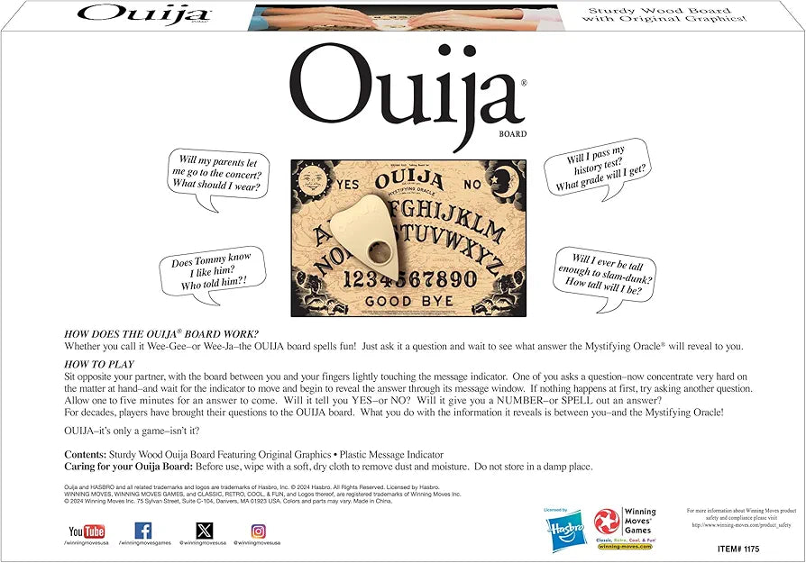 Ouija Hasbro juego de mesa