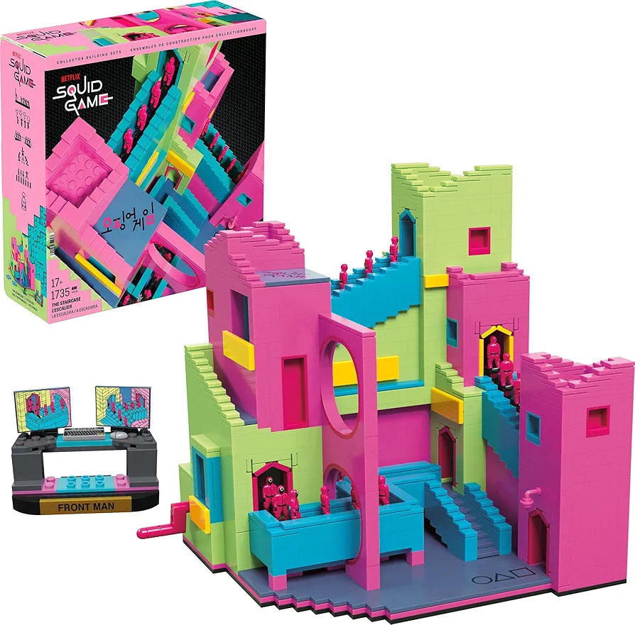 MEGA Squid Game La Escalera / Staircase Collector Building Set - HYL45