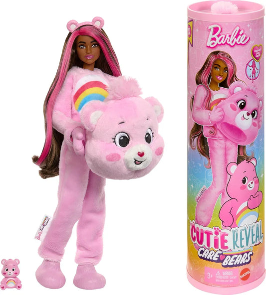 Barbie Cutie Reveal "Cheer Bear" x Care Bears