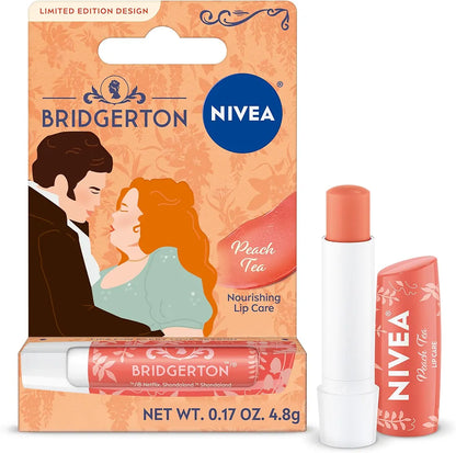Bridgerton Nivea Labello balm Peach Tea