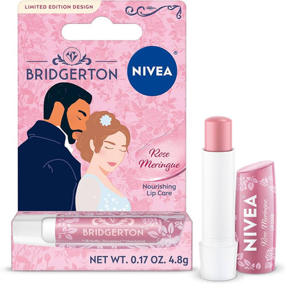 Bridgerton Nivea Labello balm Rose Meringue