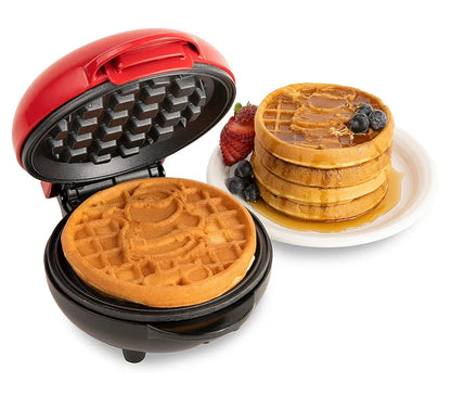Mini wafflera Santa Navidad Maquinista Para hacer Waffles