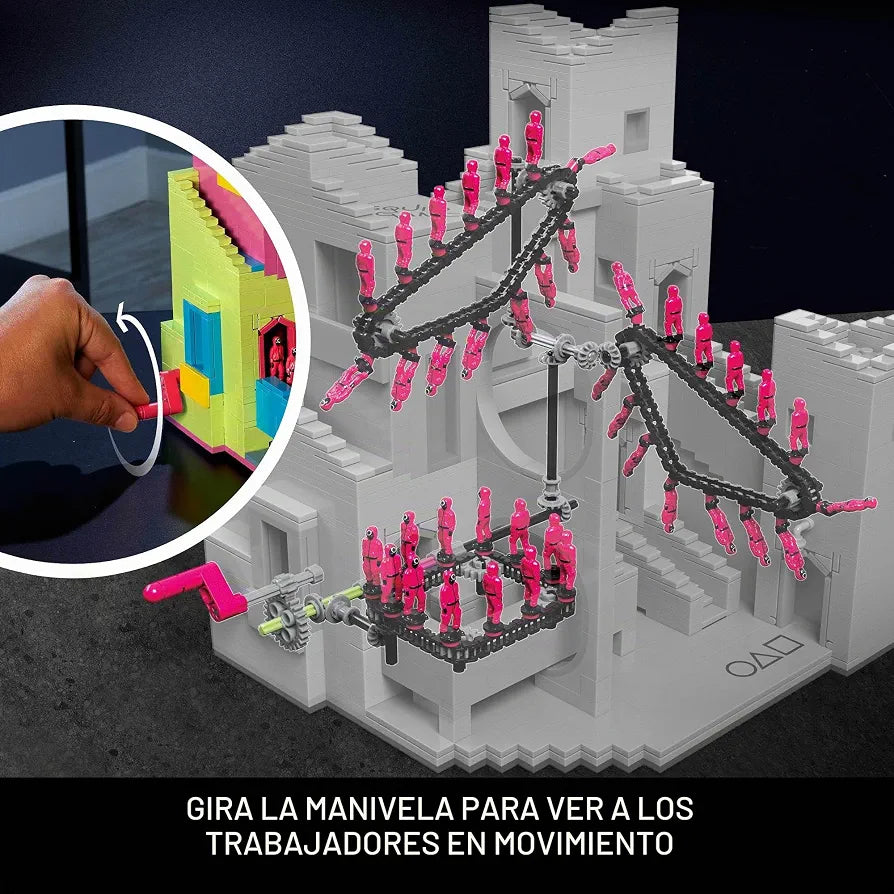 MEGA Squid Game La Escalera / Staircase Collector Building Set - HYL45