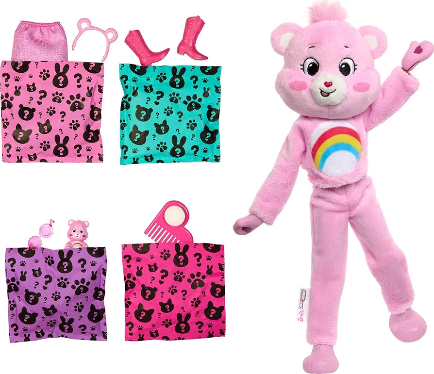 Barbie Cutie Reveal "Cheer Bear" x Care Bears