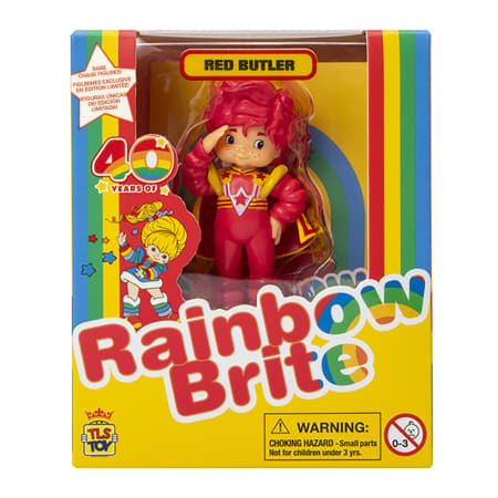 Mini figura Red Butler - Rainbow Brite