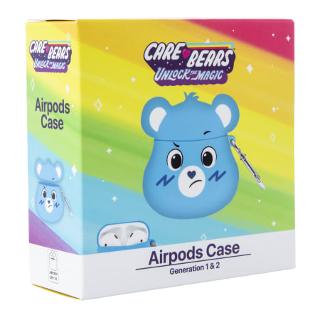 AirPods Case Gen 1 y 2 - Care Bears Grumpy Estuche Para audífonos